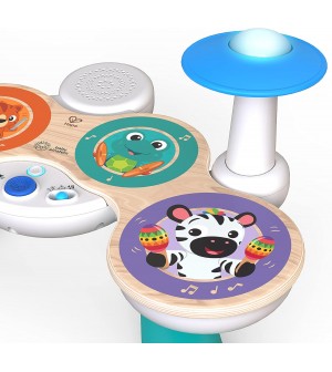 Baby Einstein, Together in Tune, Tambours Magic Touch, Instrument de Musique, 4 Modes de Jeu, 10 MÃ©lodies avec volume