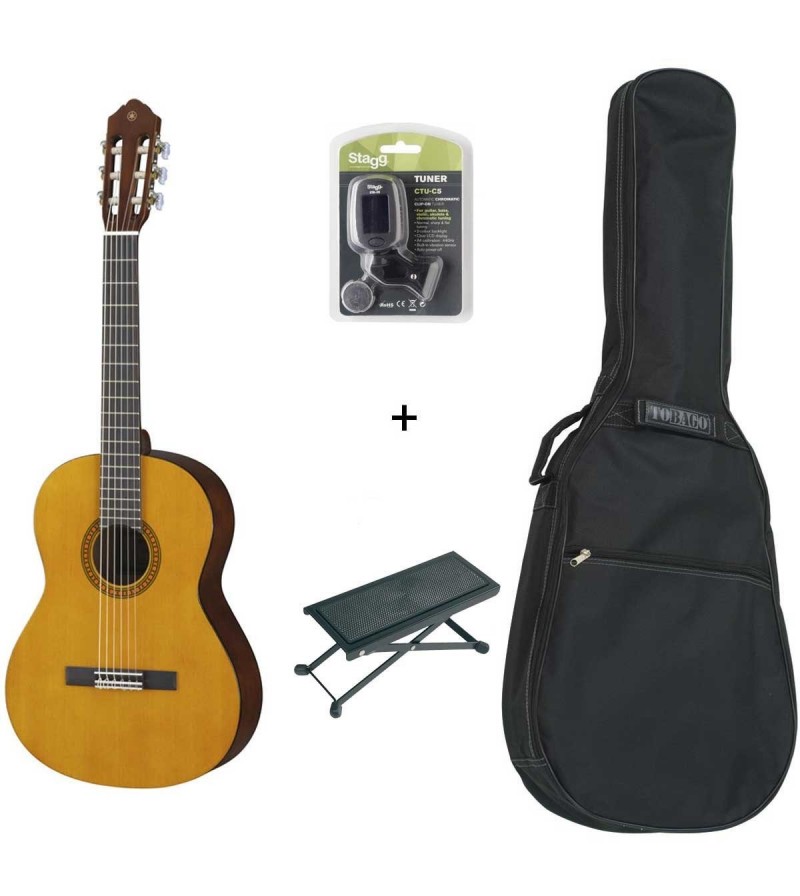 Pack Yamaha CS40 3/4 - Guitare Classique 3/4 (+ accordeur